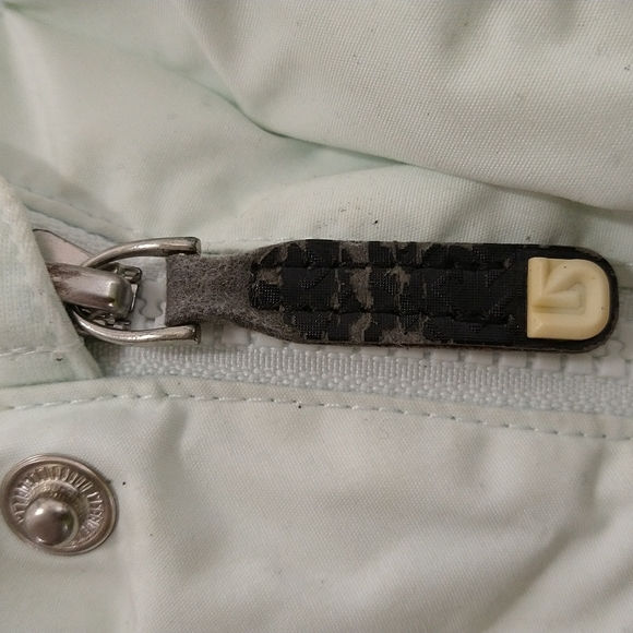 Burton Women's Dryride Hooded Jacket in Mint Green Size Large - Picture 12 of 12